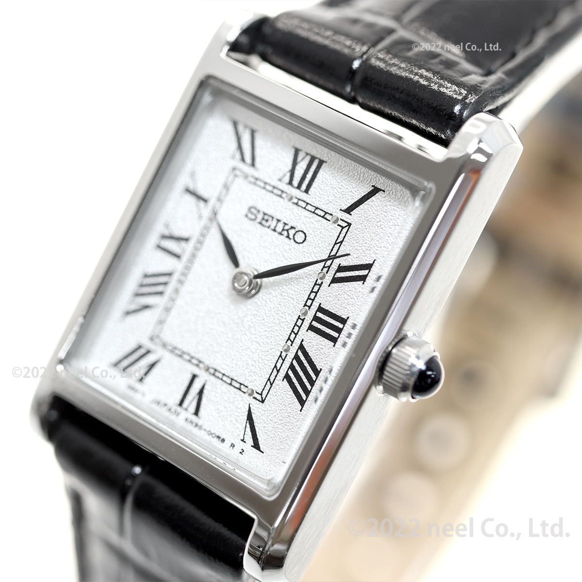 セイコーセレクション SSEH001 ナノユニバース コラボレーション クオーツ 腕時計 レディース 革ベルト SEIKO SELECTION アナログ シルバー/ブラック