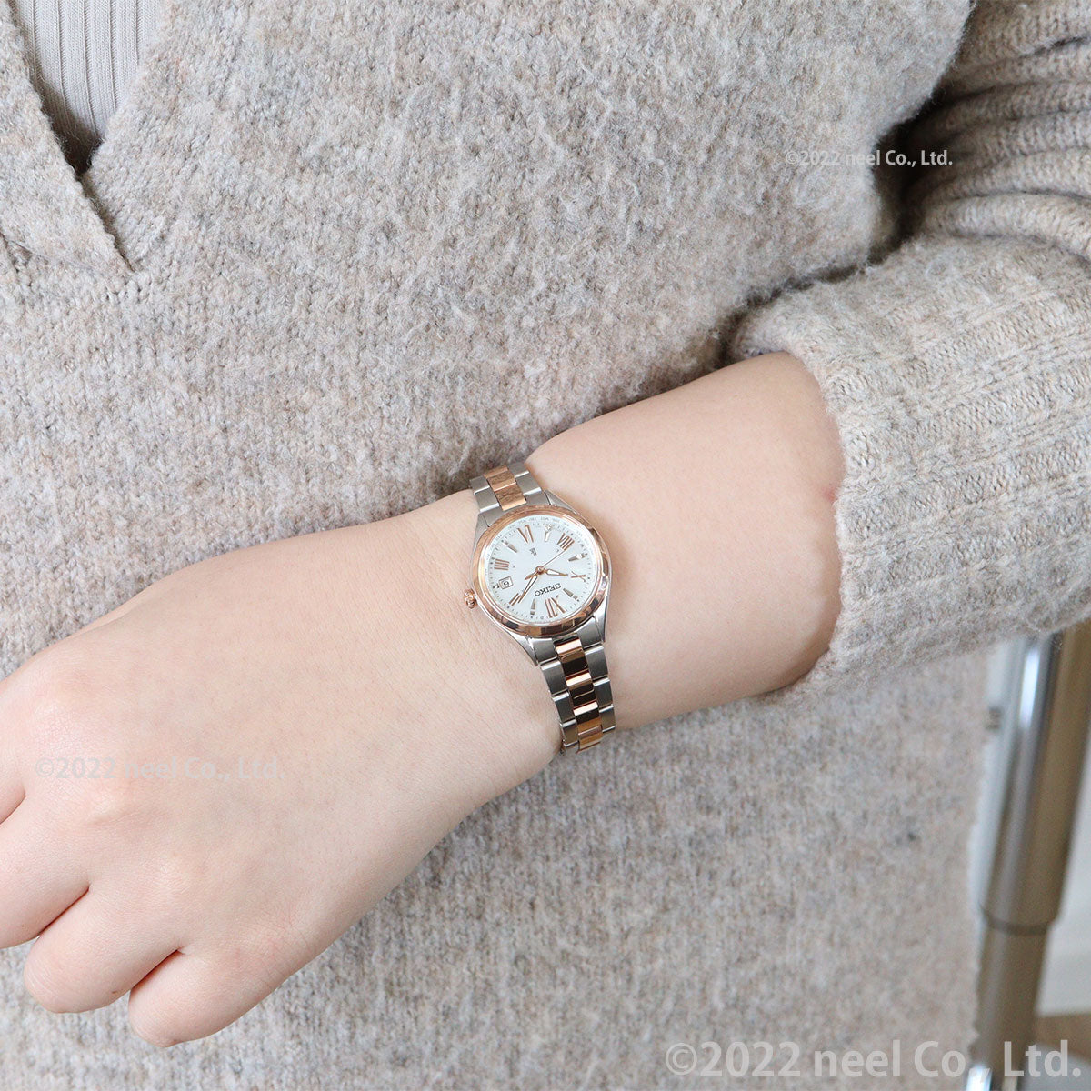 セイコー ルキア SEIKO LUKIA 電波 ソーラー 腕時計 レディース チタン SSQV104 レディコレクション Lady collection Renewal Models