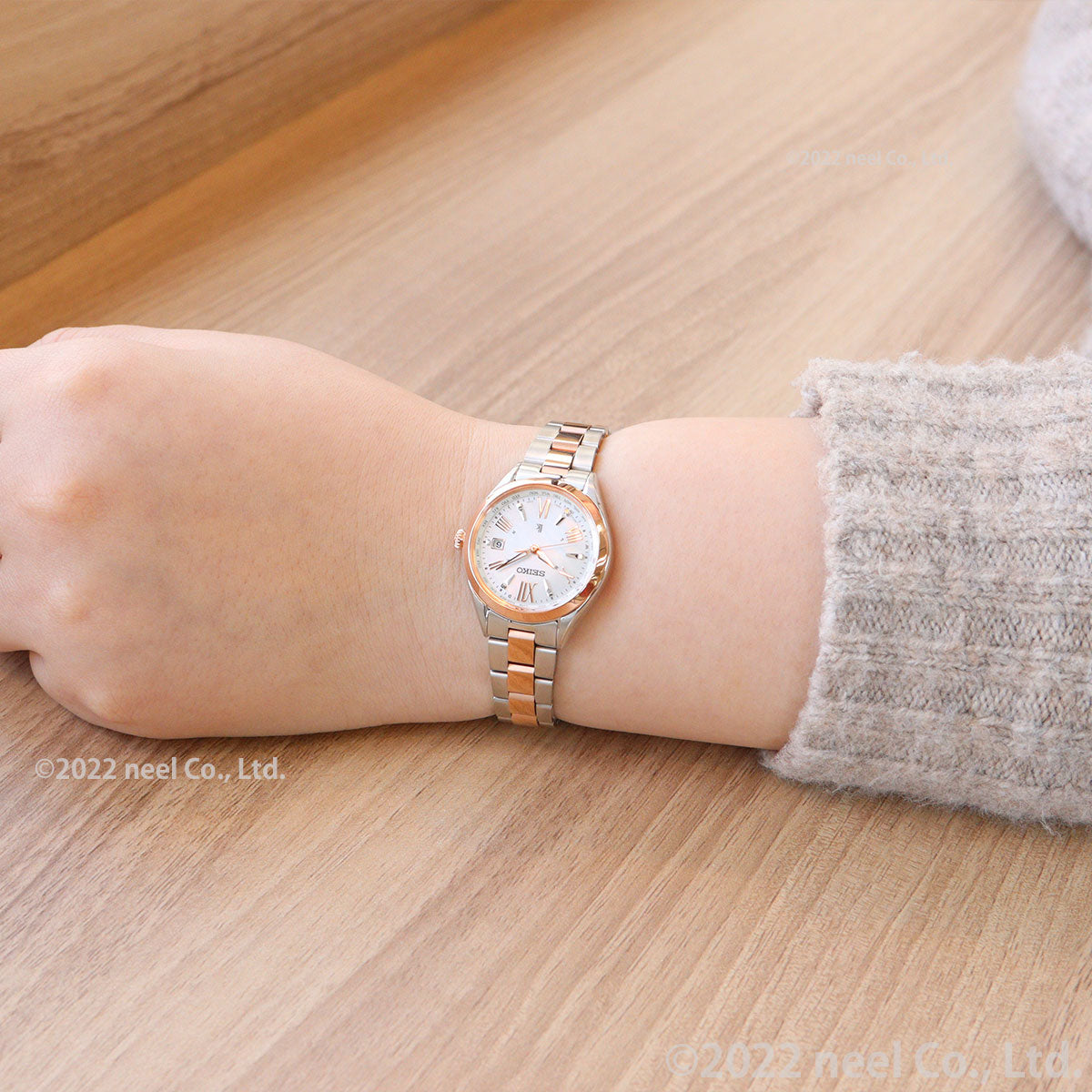 セイコー ルキア SEIKO LUKIA 電波 ソーラー 腕時計 レディース チタン SSQV104 レディコレクション Lady collection Renewal Models