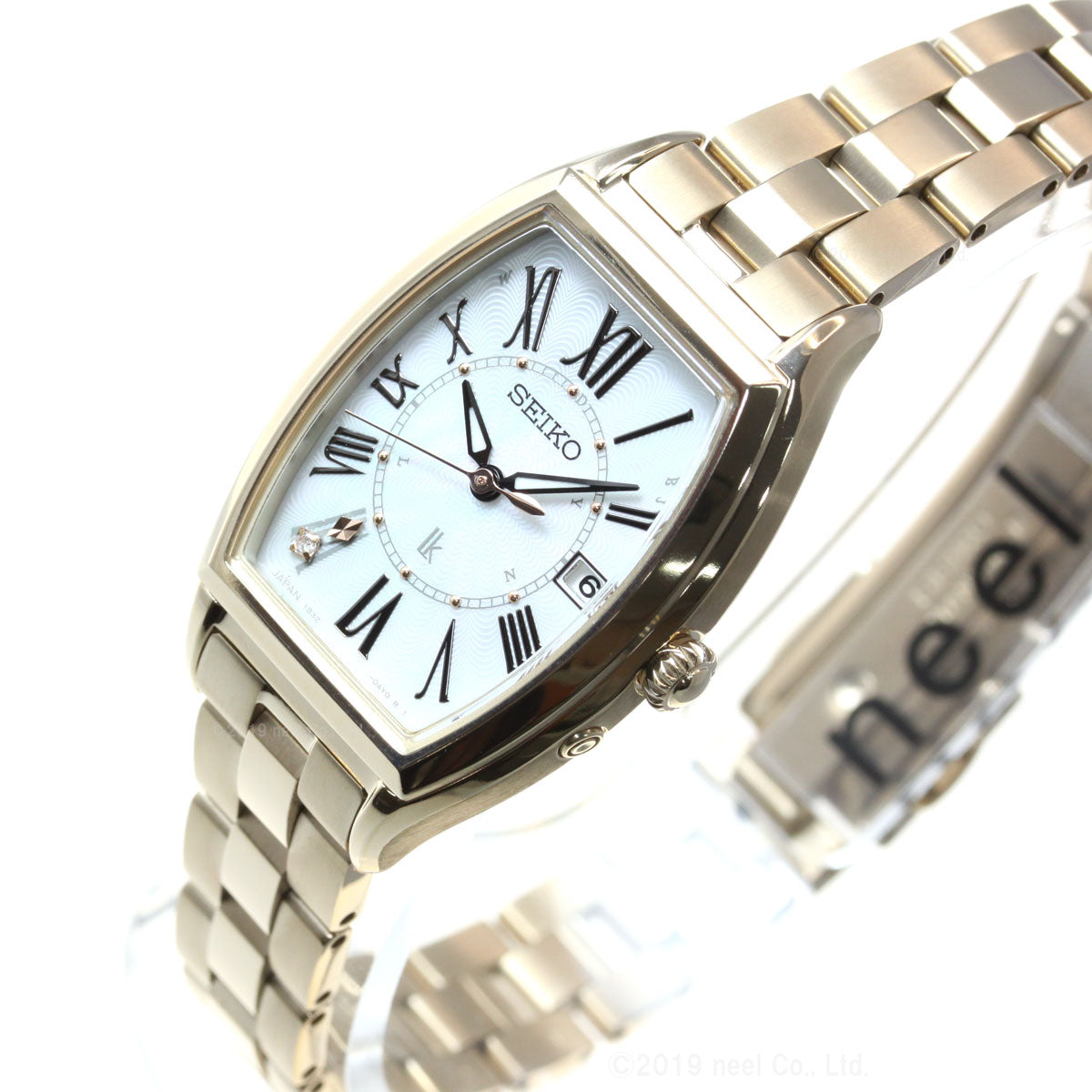 セイコー ルキア SEIKO LUKIA 電波 ソーラー 腕時計 レディース SSQW046