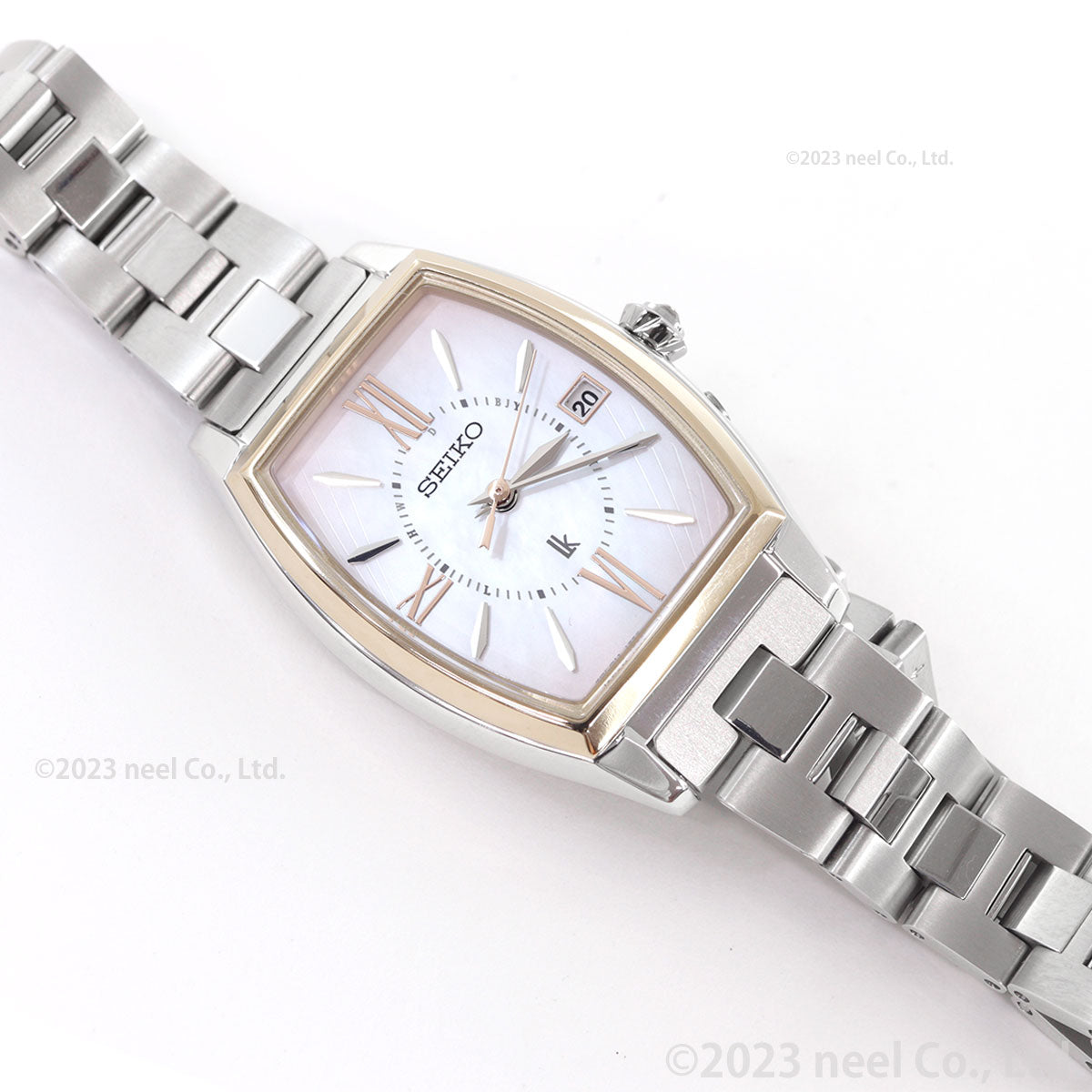 セイコー ルキア SEIKO LUKIA 電波 ソーラー ワールドタイム 電波時計 腕時計 レディース SSQW076