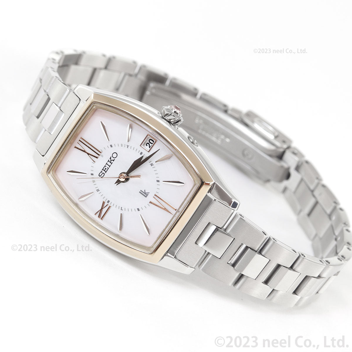 セイコー ルキア SEIKO LUKIA 電波 ソーラー ワールドタイム 電波時計 腕時計 レディース SSQW076