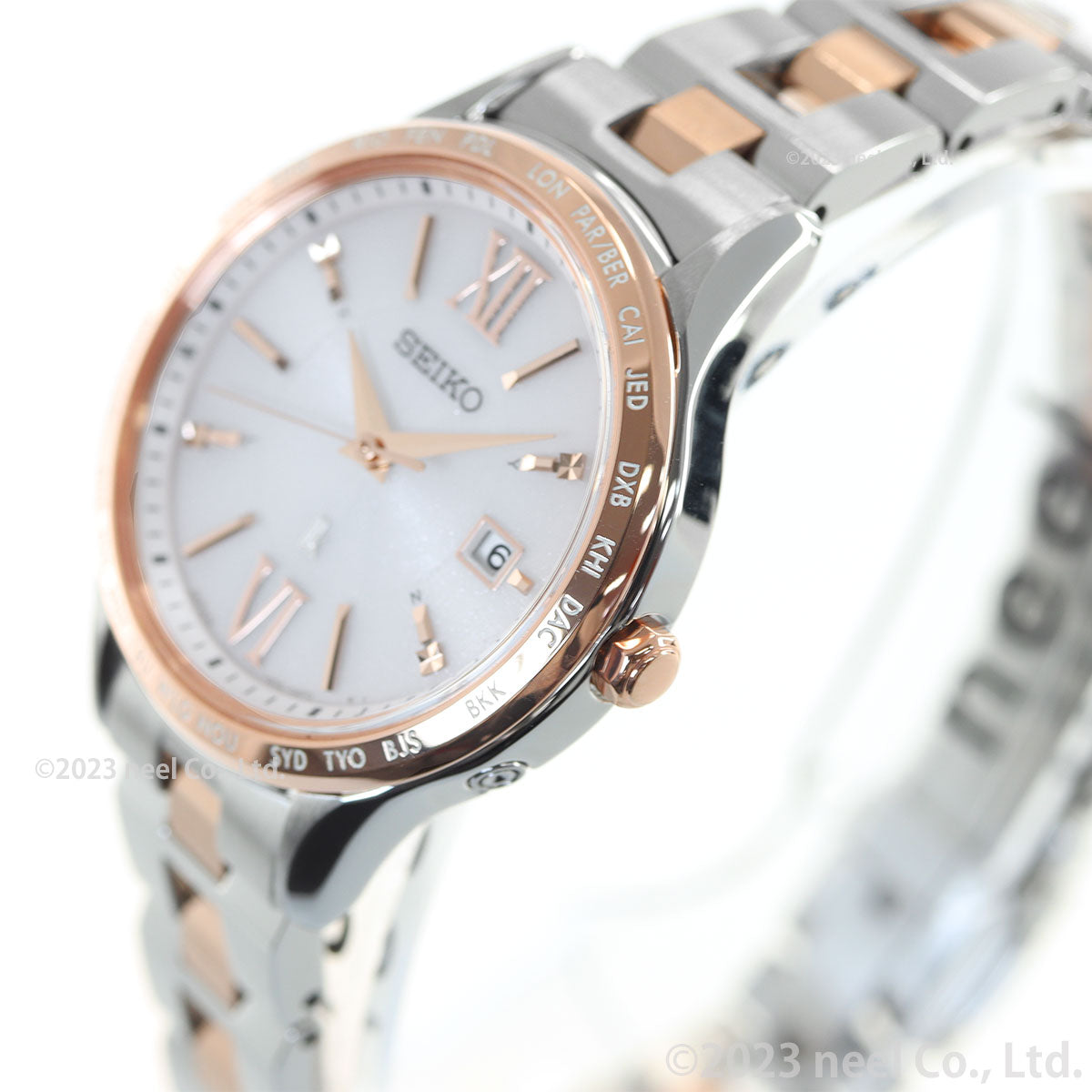 セイコー ルキア SEIKO LUKIA 電波 ソーラー SSVV082 腕時計 レディース Standard Collection