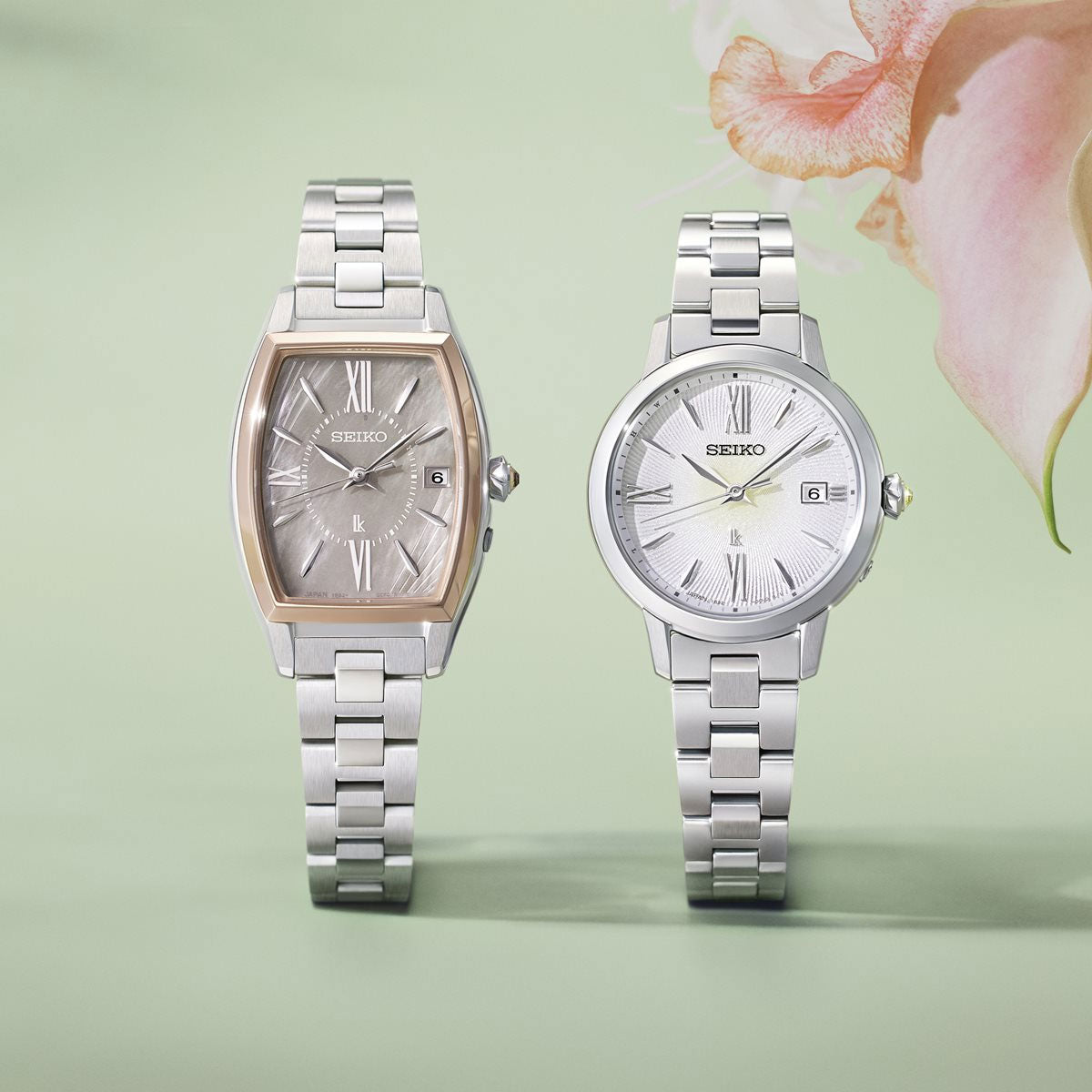セイコー ルキア SEIKO LUKIA 電波 ソーラー SSVW205 腕時計 レディース カラーリリー Grow