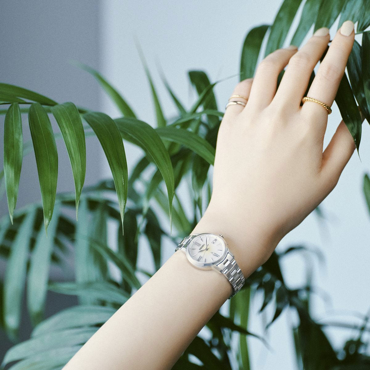 セイコー ルキア SEIKO LUKIA 電波 ソーラー SSVW205 腕時計 レディース カラーリリー Grow