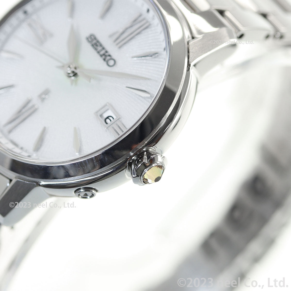 セイコー ルキア SEIKO LUKIA 電波 ソーラー SSVW205 腕時計 レディース カラーリリー Grow