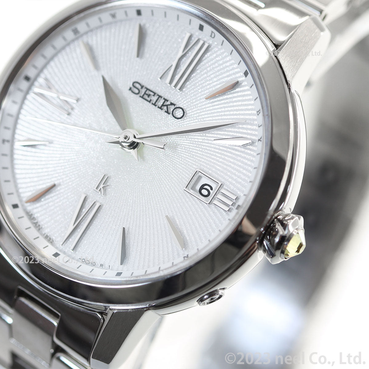 セイコー ルキア SEIKO LUKIA 電波 ソーラー SSVW205 腕時計 レディース カラーリリー Grow