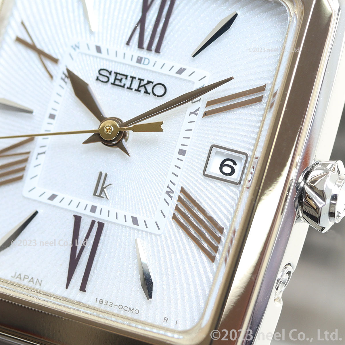 セイコー ルキア SEIKO LUKIA 電波 ソーラー SSVW210 腕時計 レディース カラーリリー Grow 角形