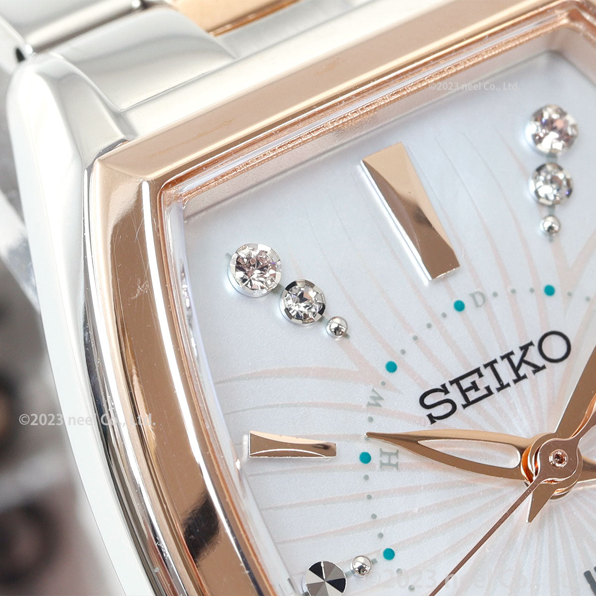 セイコー ルキア SEIKO LUKIA 電波 ソーラー 電波時計 2024 SAKURA Blooming限定モデル 腕時計 レディース SSVW226【2024 新作】
