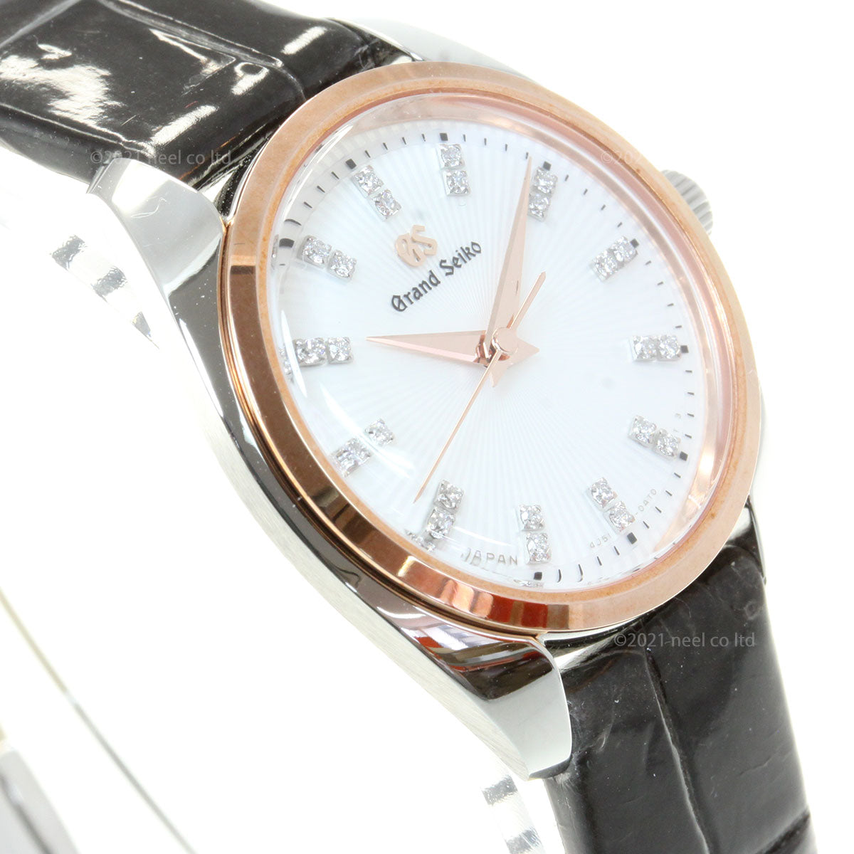 グランドセイコー GRAND SEIKO 腕時計 革ベルト ペアモデル レディース エレガンス Elegance Collection STGF350【正規品】【60回分割手数料無料!】