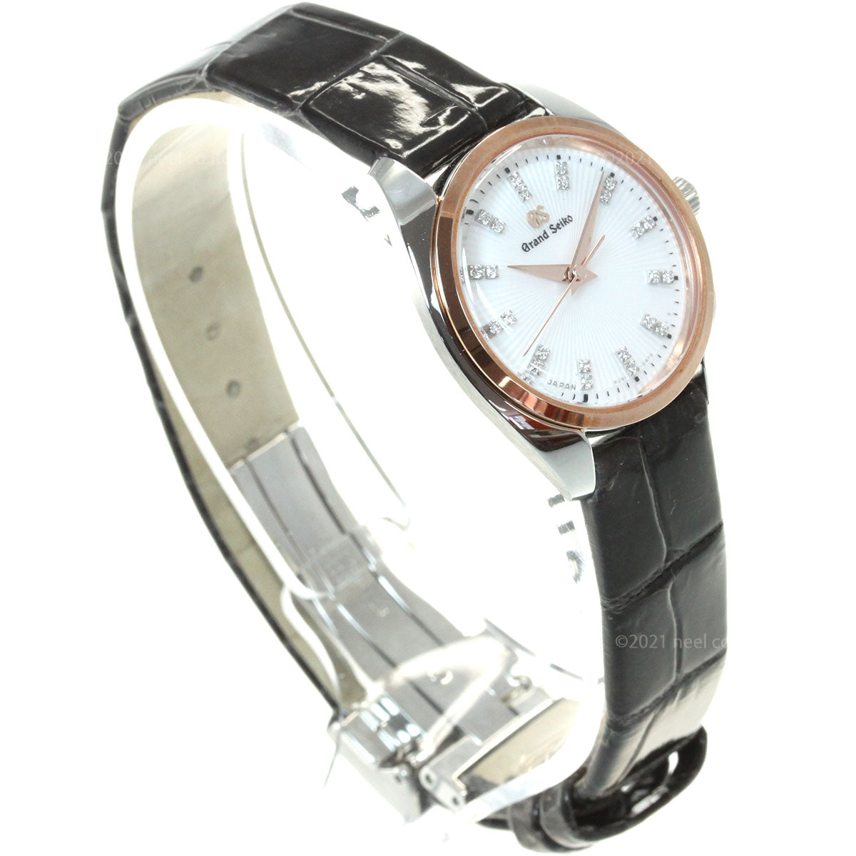 グランドセイコー GRAND SEIKO 腕時計 革ベルト ペアモデル レディース エレガンス Elegance Collection STGF350【正規品】【60回分割手数料無料!】