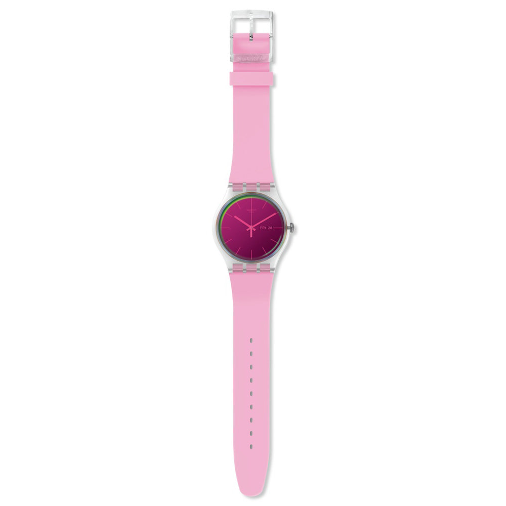swatch スウォッチ 腕時計 メンズ レディース オリジナルズ ニュージェント ポーラローズ Originals New Gent POLAROSE SUOK710