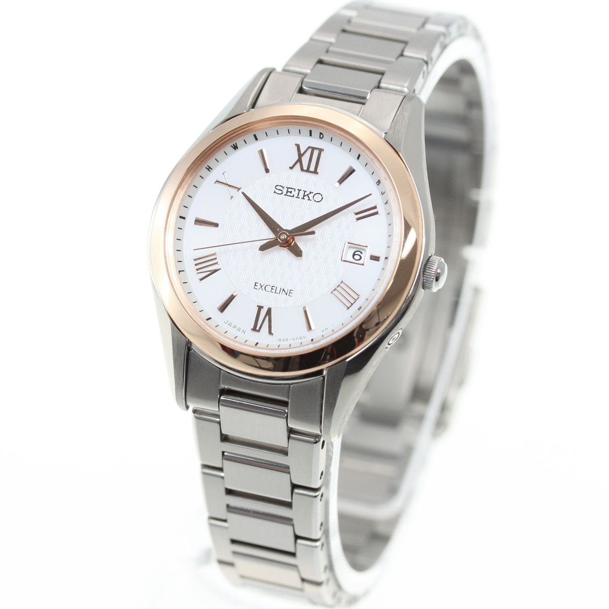 セイコー エクセリーヌ SEIKO EXCELINE 電波 ソーラー 電波時計 腕時計 レディス ペアウォッチ SWCW150
