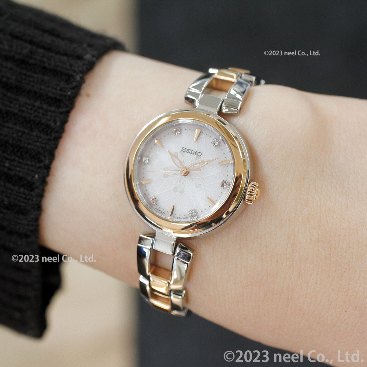 セイコー セレクション SEIKO SELECTION ソーラー 2024 SAKURA Blooming限定モデル 腕時計 レディース SWFA206【2024 新作】
