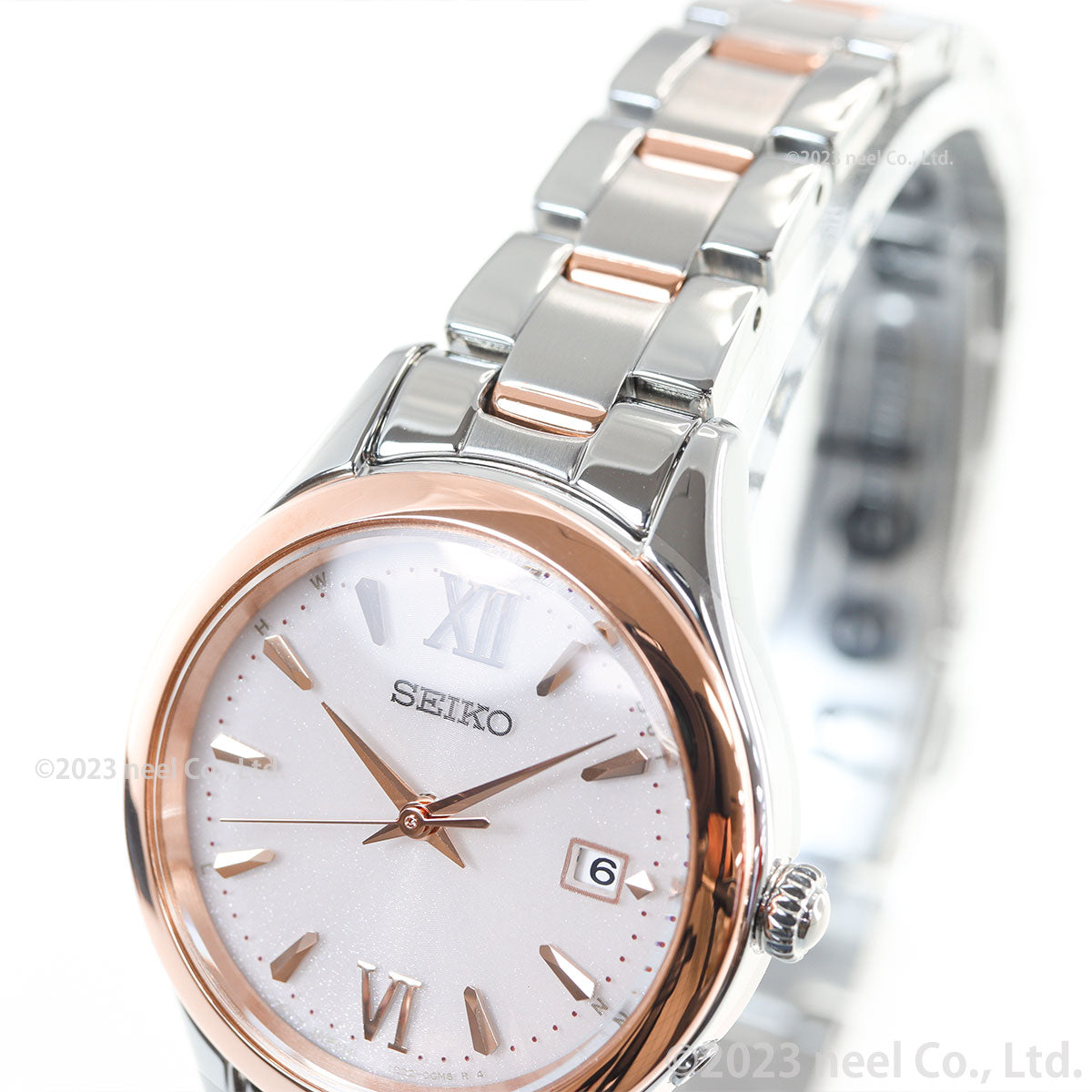 セイコー セレクション SEIKO SELECTION ショップ専用 流通限定モデル ソーラー 電波時計 腕時計 レディース SWFH132