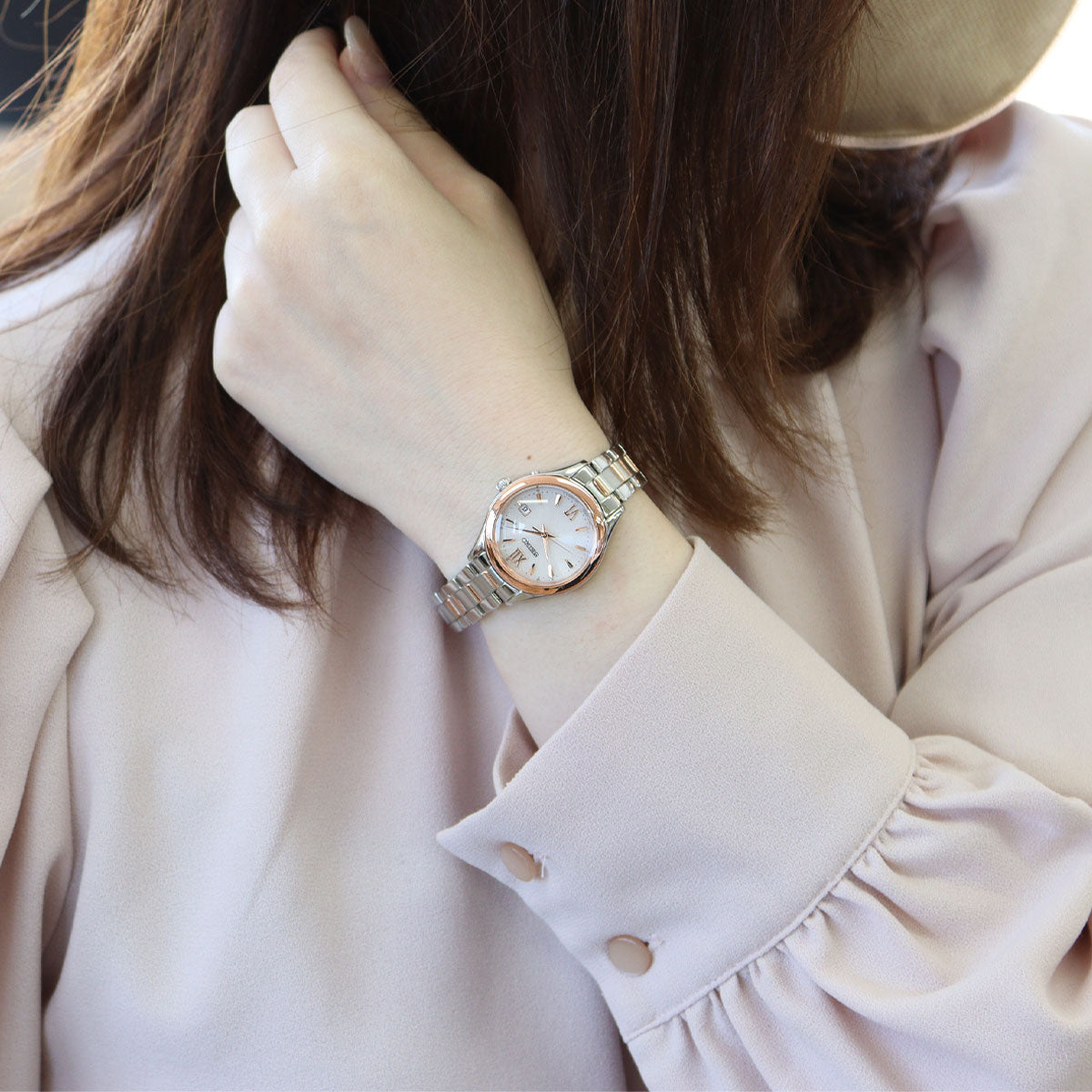 セイコー セレクション SEIKO SELECTION ショップ専用 流通限定モデル ソーラー 電波時計 腕時計 レディース SWFH132