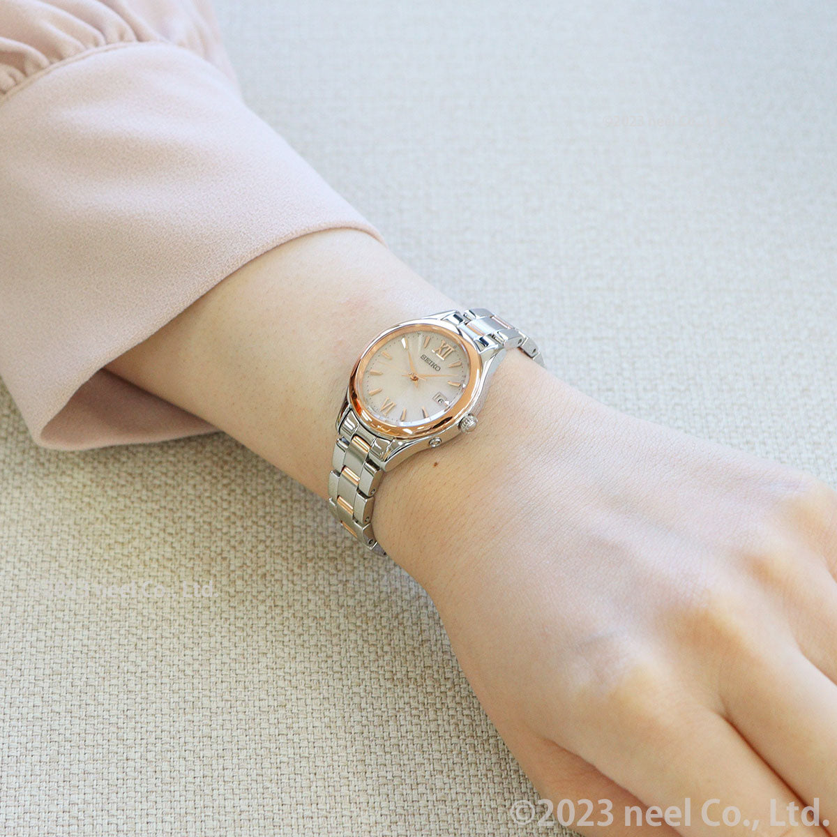 セイコー セレクション SEIKO SELECTION ショップ専用 流通限定モデル ソーラー 電波時計 腕時計 レディース SWFH132