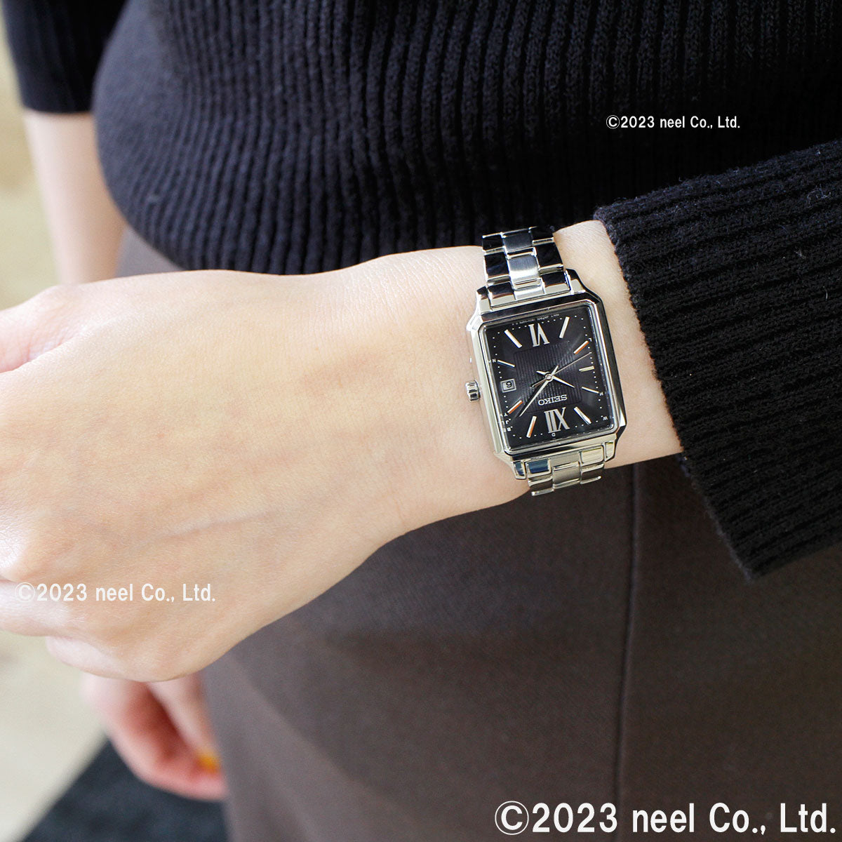 セイコー セレクション SEIKO SELECTION Sシリーズ ショップ専用 流通限定モデル ソーラー 電波時計 腕時計 レディース SWFH139 スクエアモデル