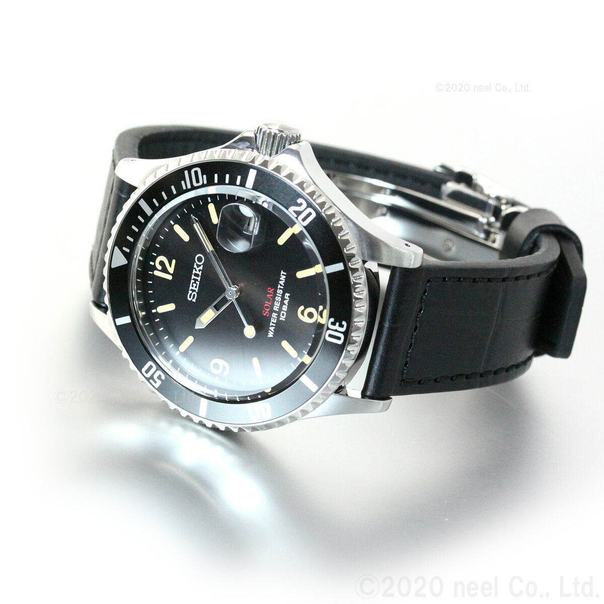 セイコー ソーラー SEIKO SOLAR ショップ限定モデル ヴィンテージデザイン 腕時計 メンズ SZEV013