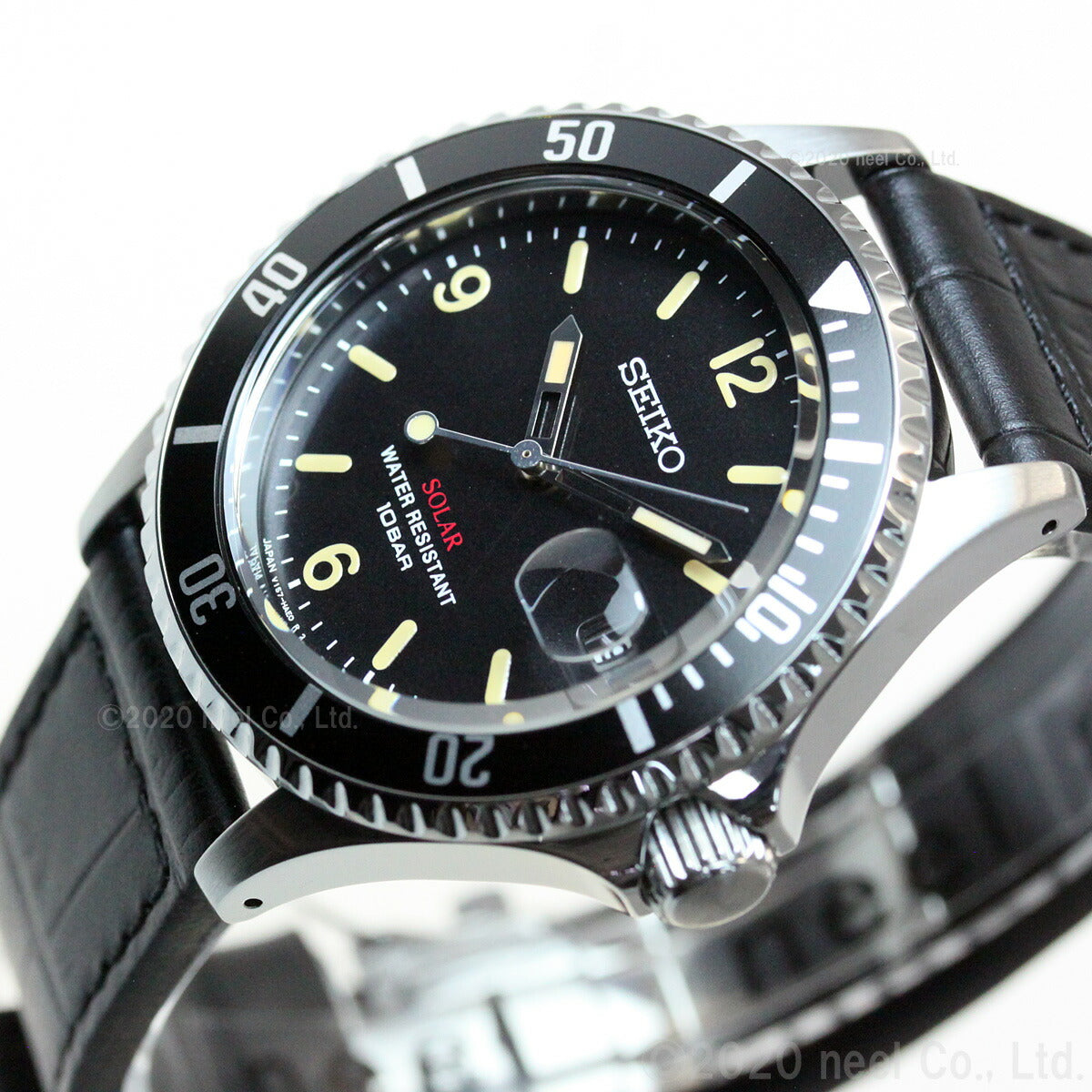 セイコー ソーラー SEIKO SOLAR ショップ限定モデル ヴィンテージデザイン 腕時計 メンズ SZEV013