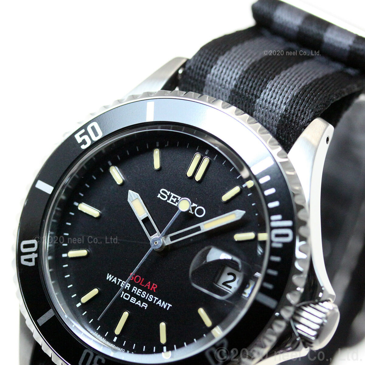 セイコー ソーラー SEIKO SOLAR ショップ限定モデル ヴィンテージデザイン 腕時計 メンズ SZEV014