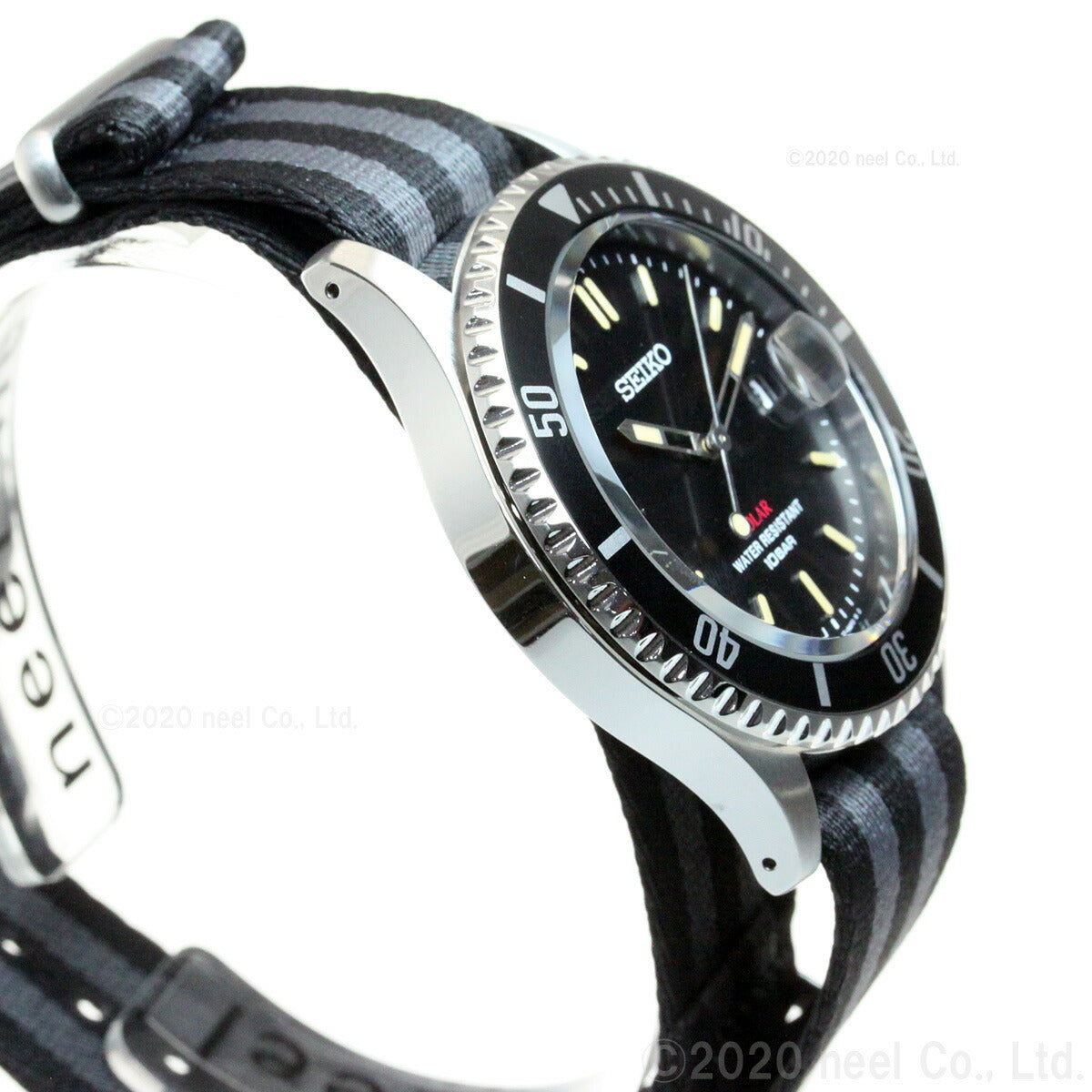 セイコー ソーラー SEIKO SOLAR ショップ限定モデル ヴィンテージデザイン 腕時計 メンズ SZEV014