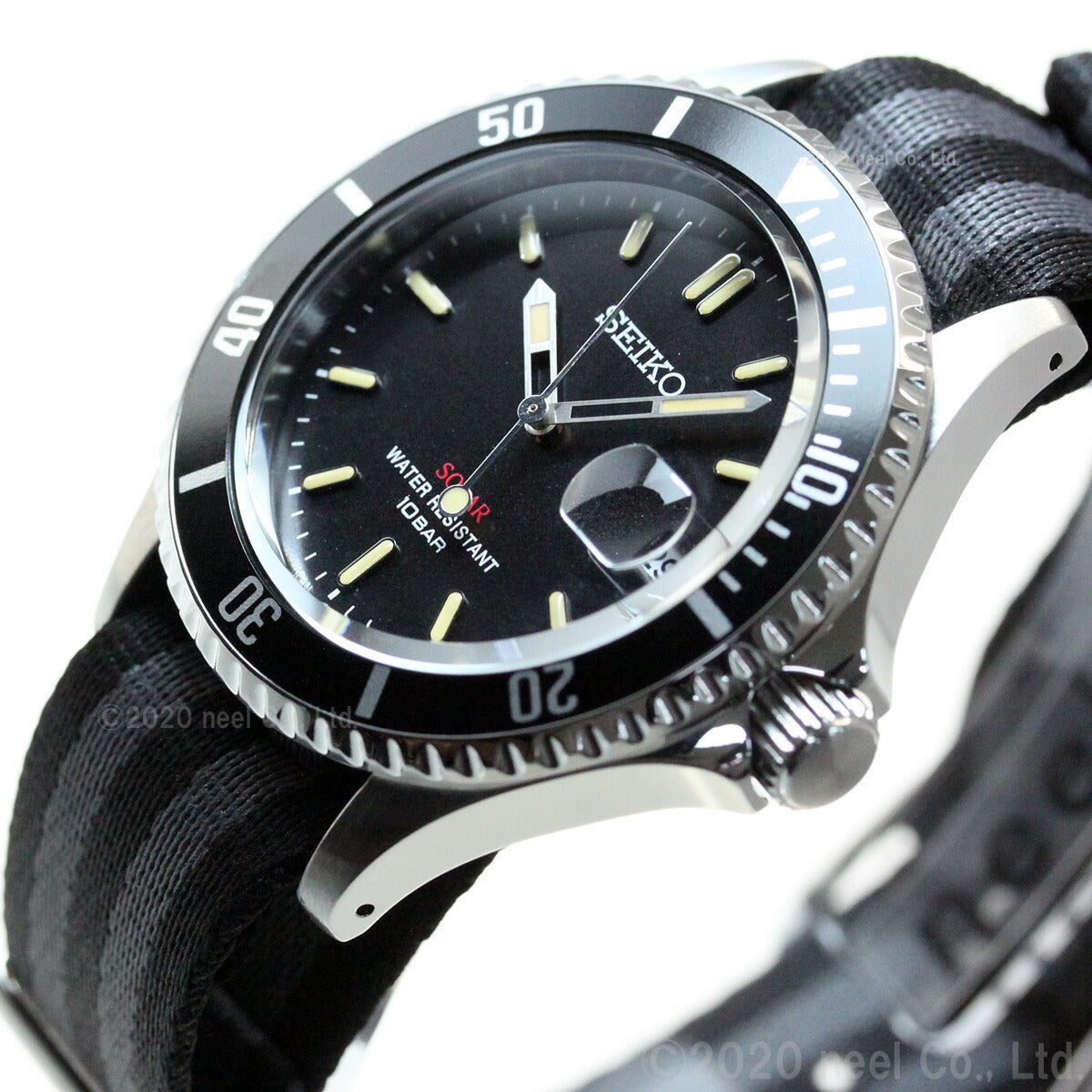 セイコー ソーラー SEIKO SOLAR ショップ限定モデル ヴィンテージデザイン 腕時計 メンズ SZEV014