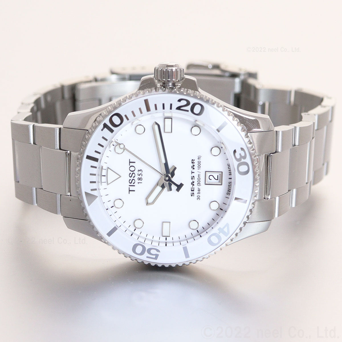 ティソ TISSOT 腕時計 メンズ レディース シースター 1000 クオーツ 36mm SEASTAR 1000 QUARTZ T120.210.11.011.00
