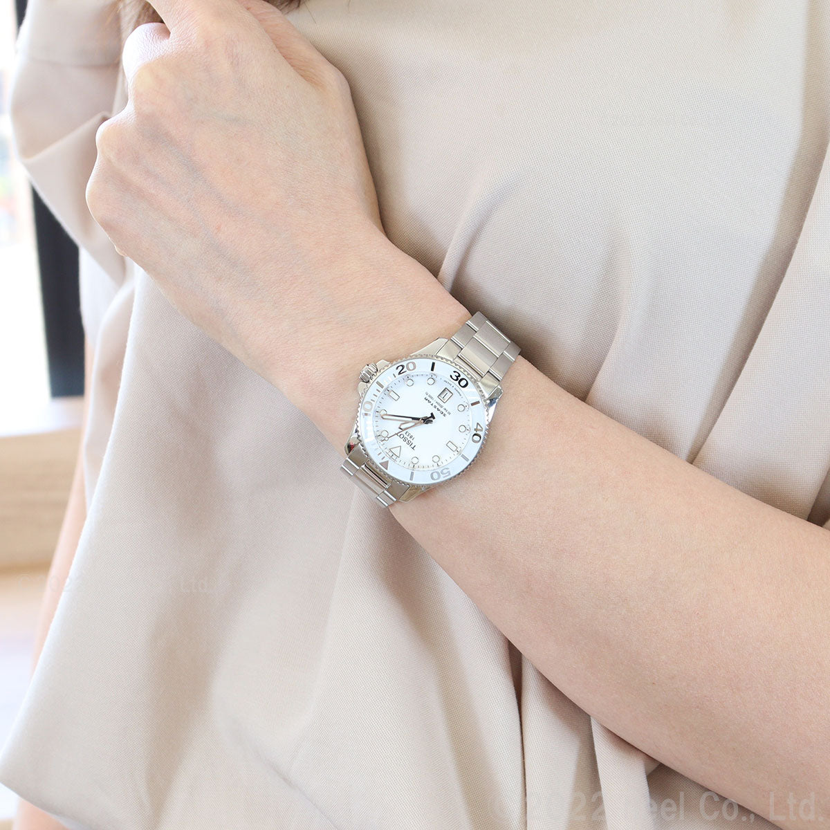 ティソ TISSOT 腕時計 メンズ レディース シースター 1000 クオーツ 36mm SEASTAR 1000 QUARTZ T120.210.11.011.00