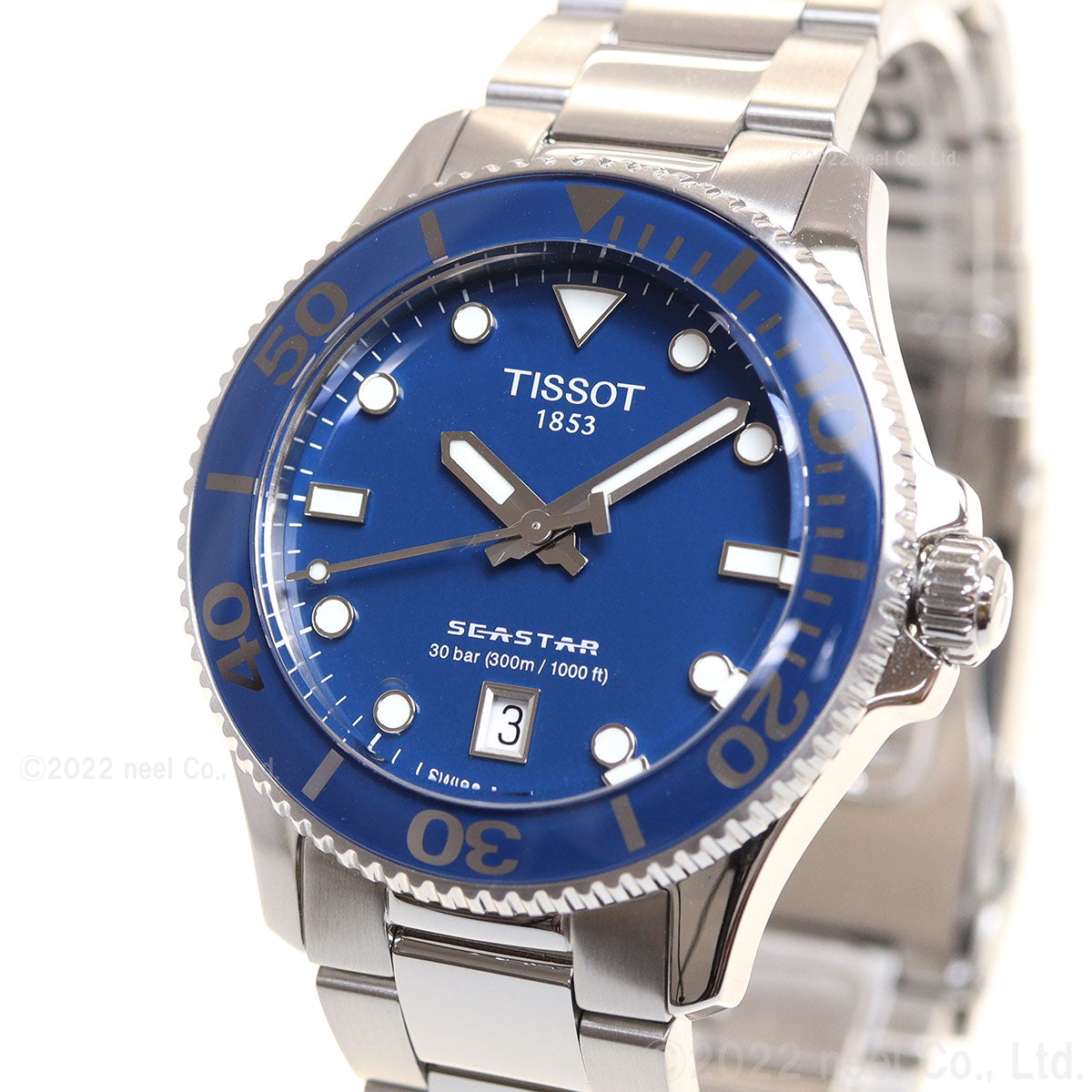 ティソ TISSOT 腕時計 メンズ レディース シースター 1000 クオーツ 36mm SEASTAR 1000 QUARTZ T120.210.11.041.00