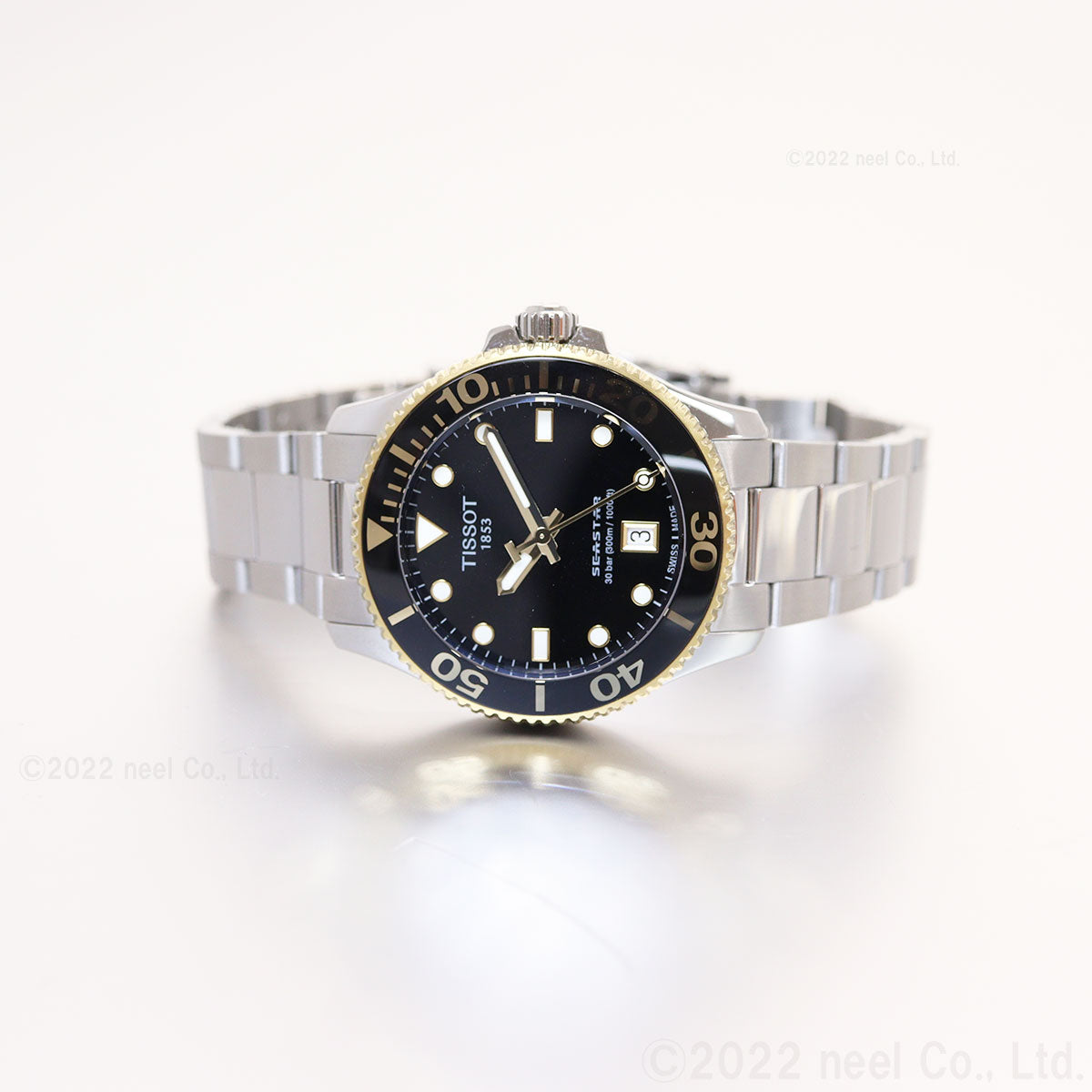 ティソ TISSOT 腕時計 メンズ レディース シースター 1000 クオーツ 36mm SEASTAR 1000 QUARTZ T120.210.21.051.00