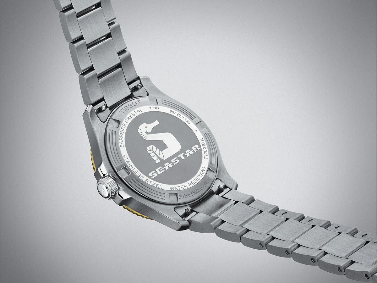 ティソ TISSOT 腕時計 メンズ レディース シースター 1000 クオーツ 36mm SEASTAR 1000 QUARTZ T120.210.21.051.00