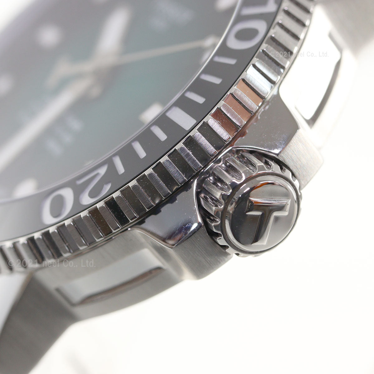 ティソ 腕時計 メンズ TISSOT シースター 1000 オートマティック SEASTAR 1000 POWERMATIC 80 自動巻き T120.407.11.091.01 ステンレススチール グリーン【60回分割手数料無料!】