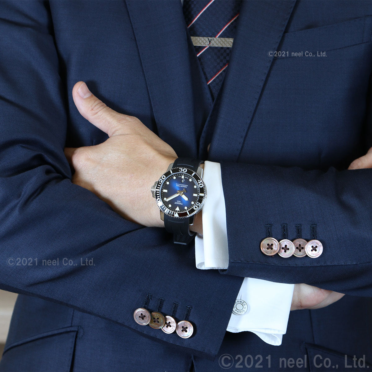 ティソ TISSOT 腕時計 メンズ シースター 1000 オートマティック SEASTAR 1000 POWERMATIC 80 自動巻き T120.407.17.041.00【60回分割手数料無料!】