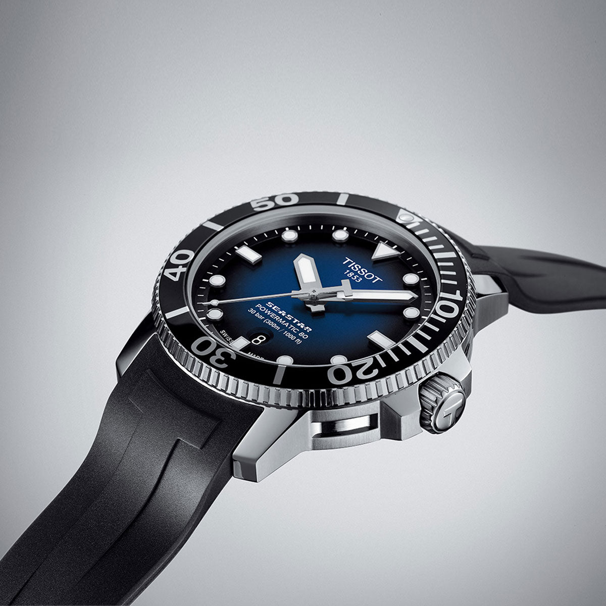 ティソ TISSOT 腕時計 メンズ シースター 1000 オートマティック SEASTAR 1000 POWERMATIC 80 自動巻き T120.407.17.041.00【60回分割手数料無料!】