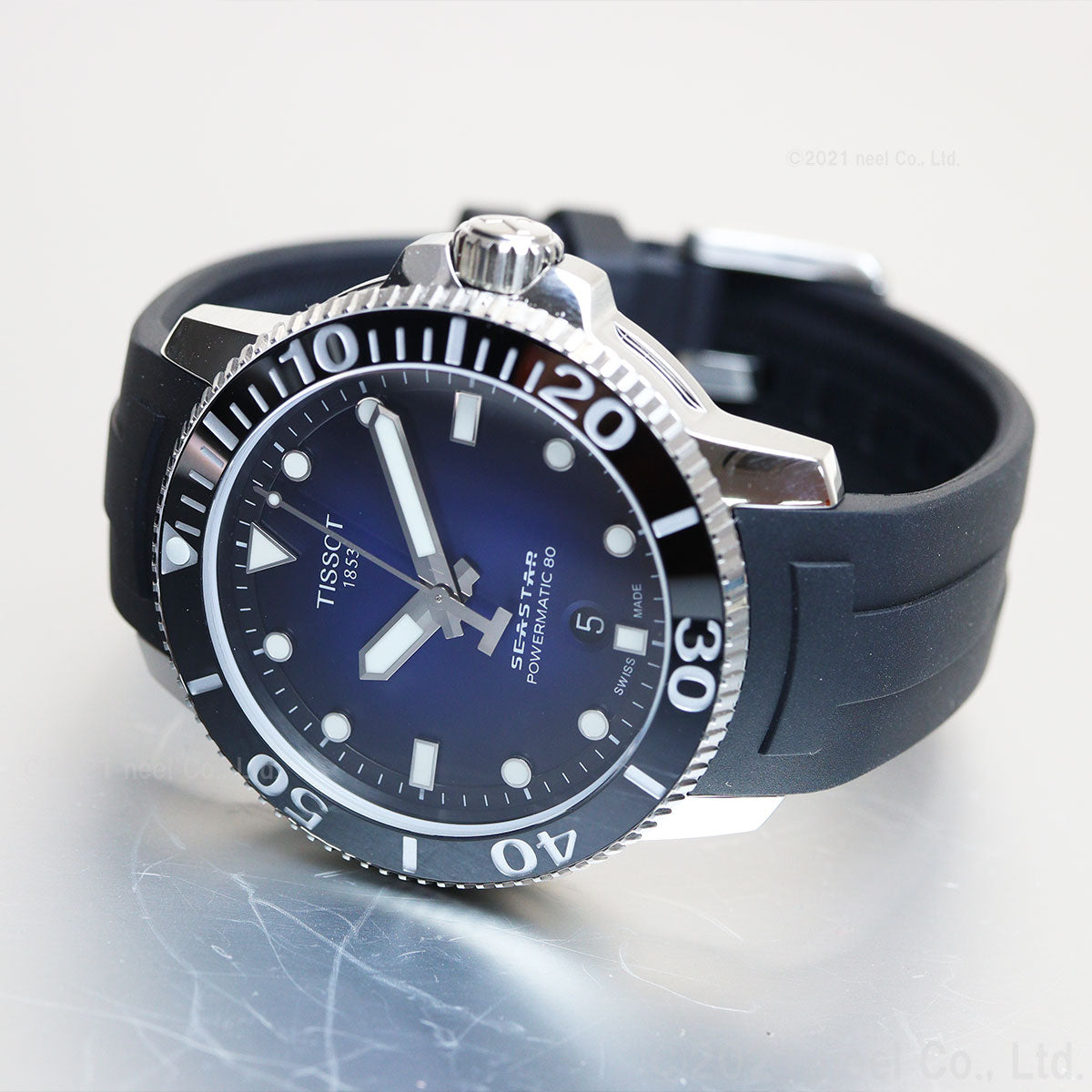 ティソ TISSOT 腕時計 メンズ シースター 1000 オートマティック SEASTAR 1000 POWERMATIC 80 自動巻き T120.407.17.041.00【60回分割手数料無料!】