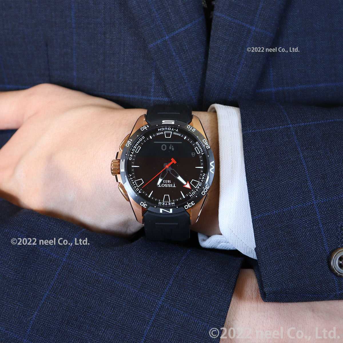 T1214204705102 ティソ TISSOT TISSOT T-タッチ コネクト ソーラー 腕時計 メンズ チタン スマートフォン連動 T121.420.47.051.02【60回分割手数料無料!】