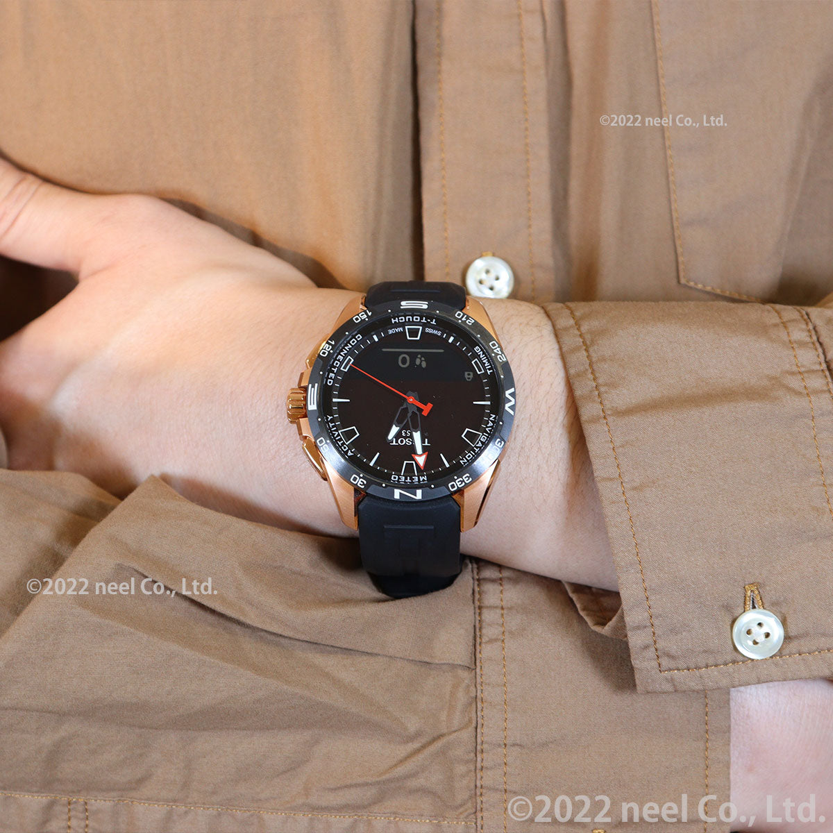 T1214204705102 ティソ TISSOT TISSOT T-タッチ コネクト ソーラー 腕時計 メンズ チタン スマートフォン連動 T121.420.47.051.02【60回分割手数料無料!】