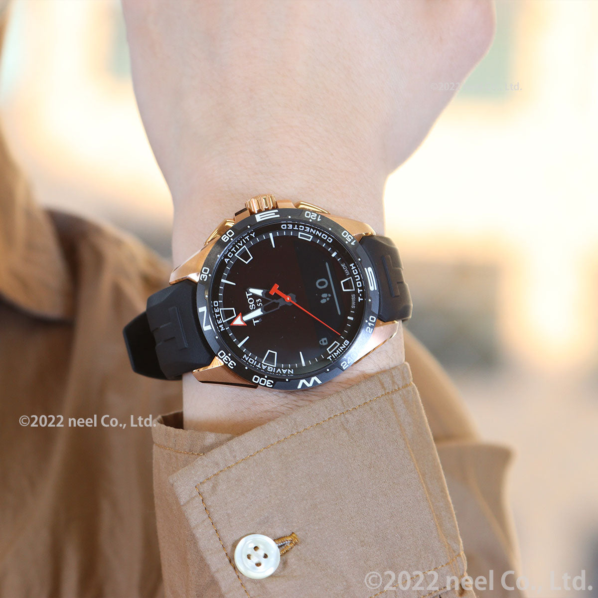 T1214204705102 ティソ TISSOT TISSOT T-タッチ コネクト ソーラー 腕時計 メンズ チタン スマートフォン連動 T121.420.47.051.02【60回分割手数料無料!】