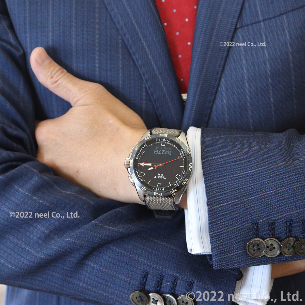 ティソ TISSOT T-タッチ コネクト ソーラー T121.420.47.051.07 腕時計 メンズ タッチセンサー式 スマートフォン連動 チタン T-TOUCH CONNECT SOLAR【60回分割手数料無料!】