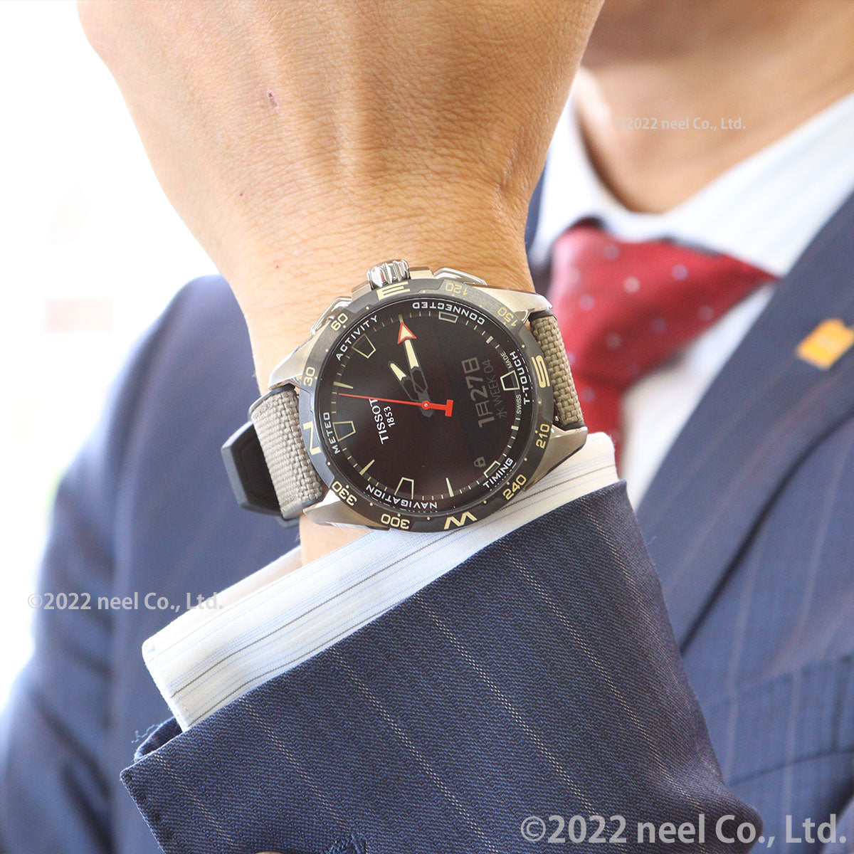 ティソ TISSOT T-タッチ コネクト ソーラー T121.420.47.051.07 腕時計 メンズ タッチセンサー式 スマートフォン連動 チタン T-TOUCH CONNECT SOLAR【60回分割手数料無料!】