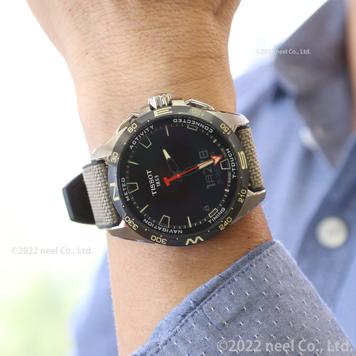 ティソ TISSOT T-タッチ コネクト ソーラー T121.420.47.051.07 腕時計 メンズ タッチセンサー式 スマートフォン連動 チタン T-TOUCH CONNECT SOLAR【60回分割手数料無料!】