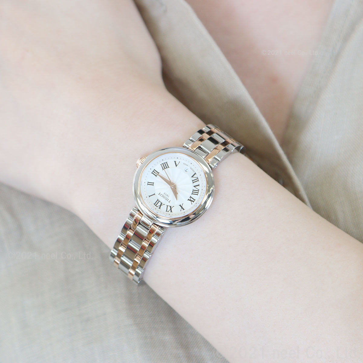 ティソ TISSOT 腕時計 レディース ベリッシマ Bellissima T126.010.22.013.01