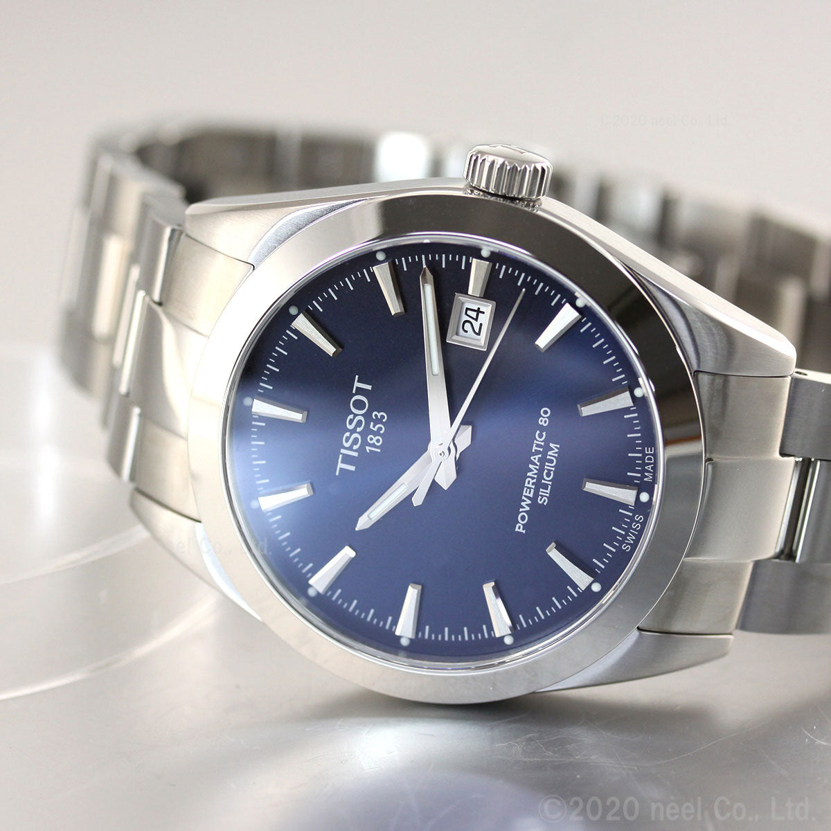 ティソ TISSOT 腕時計 メンズ ジェントルマン パワーマティック 80 シリシウム GENTLEMAN POWERMATIC 80 SILICIUM 自動巻き T127.407.11.041.00【60回分割手数料無料!】