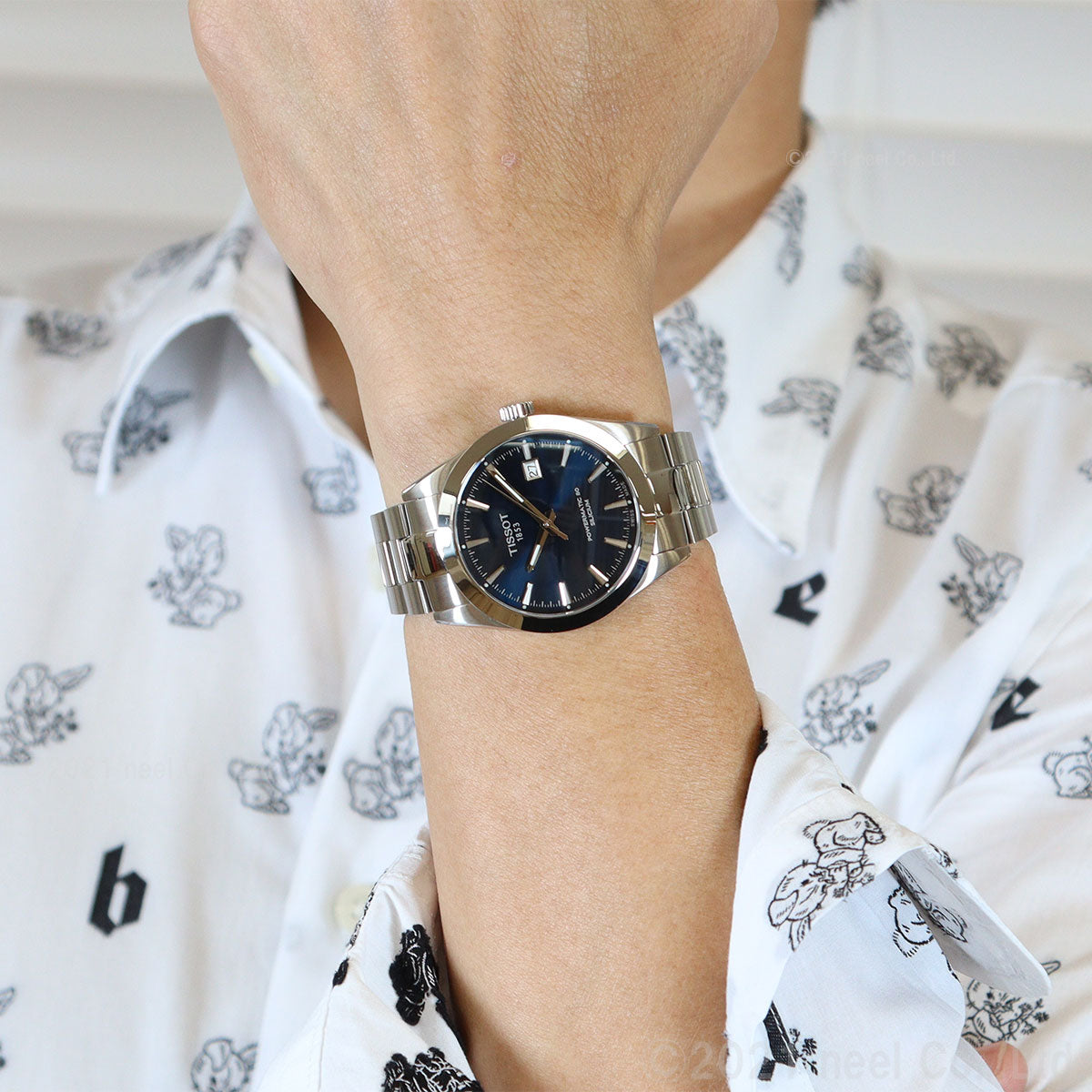 ティソ TISSOT 腕時計 メンズ ジェントルマン パワーマティック 80 シリシウム GENTLEMAN POWERMATIC 80 SILICIUM 自動巻き T127.407.11.041.00【60回分割手数料無料!】