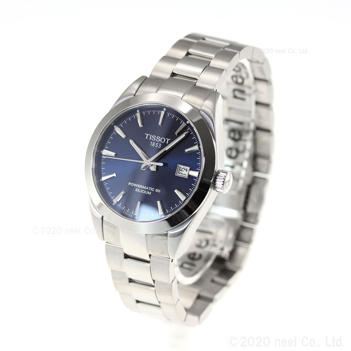 ティソ TISSOT 腕時計 メンズ ジェントルマン パワーマティック 80 シリシウム GENTLEMAN POWERMATIC 80 SILICIUM 自動巻き T127.407.11.041.00【60回分割手数料無料!】
