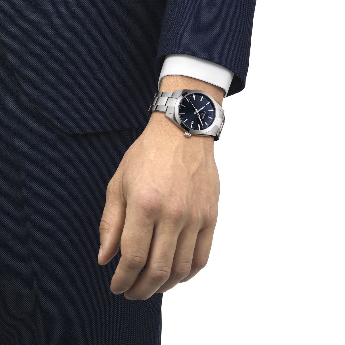 ティソ TISSOT 腕時計 メンズ Gentleman ジェントルマン T127.410.11.041.00