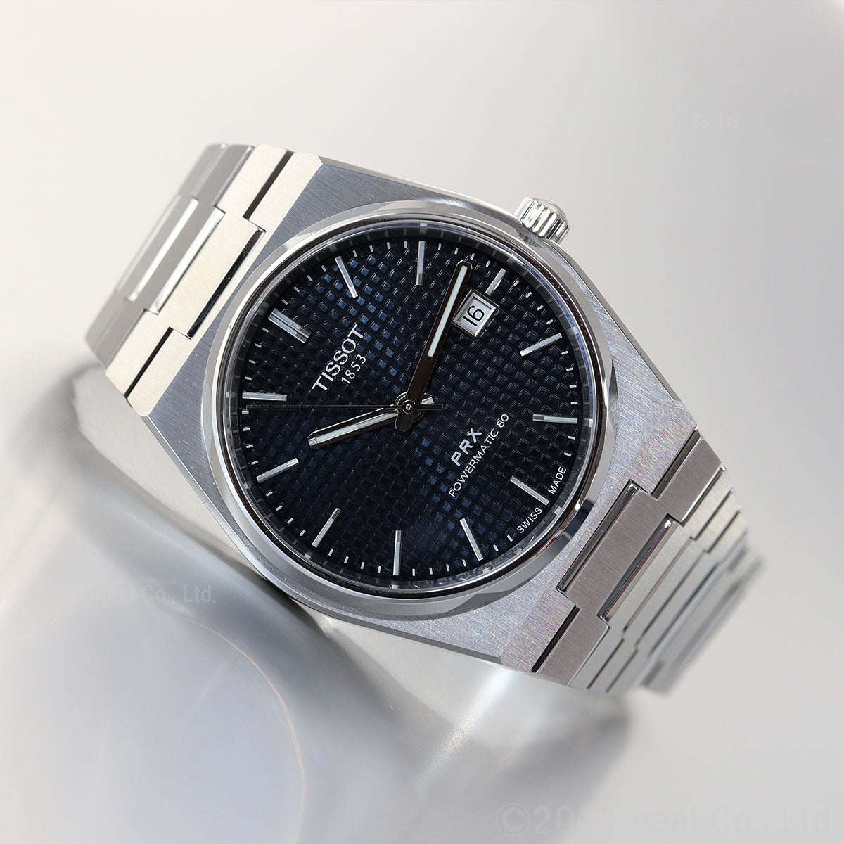 ティソ メンズ 腕時計 TISSOT PRX オートマティック 自動巻 T137.407.11.041.00 AUTOMATIC ブルー シルバー【60回分割手数料無料!】