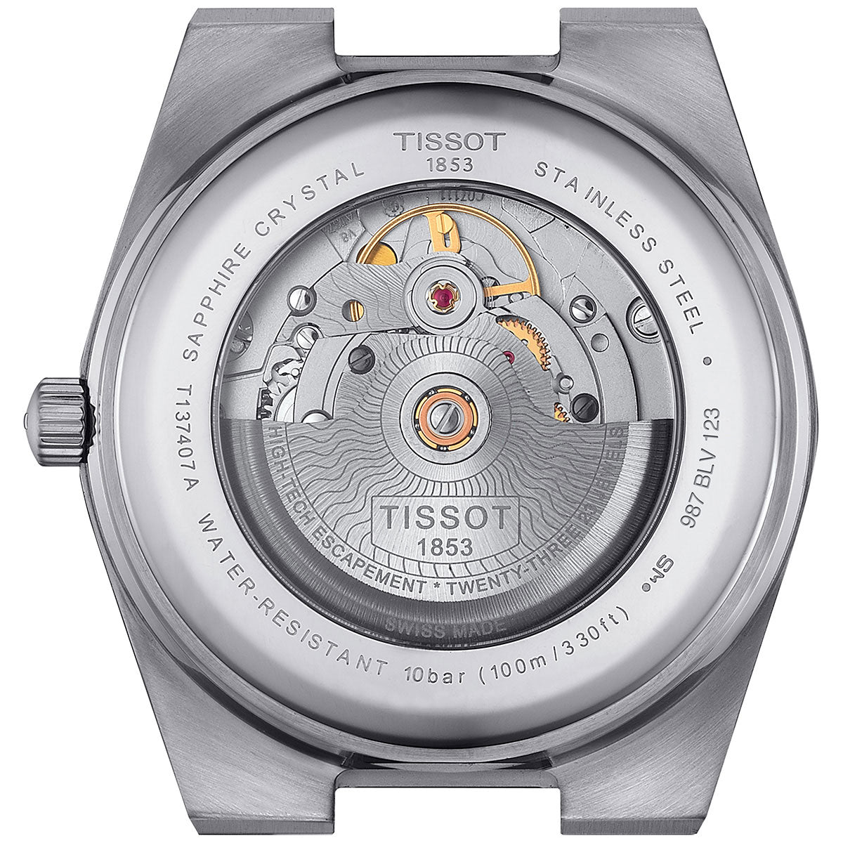 ティソ メンズ 腕時計 TISSOT PRX オートマティック 自動巻 T137.407.11.041.00 AUTOMATIC ブルー シルバー【60回分割手数料無料!】