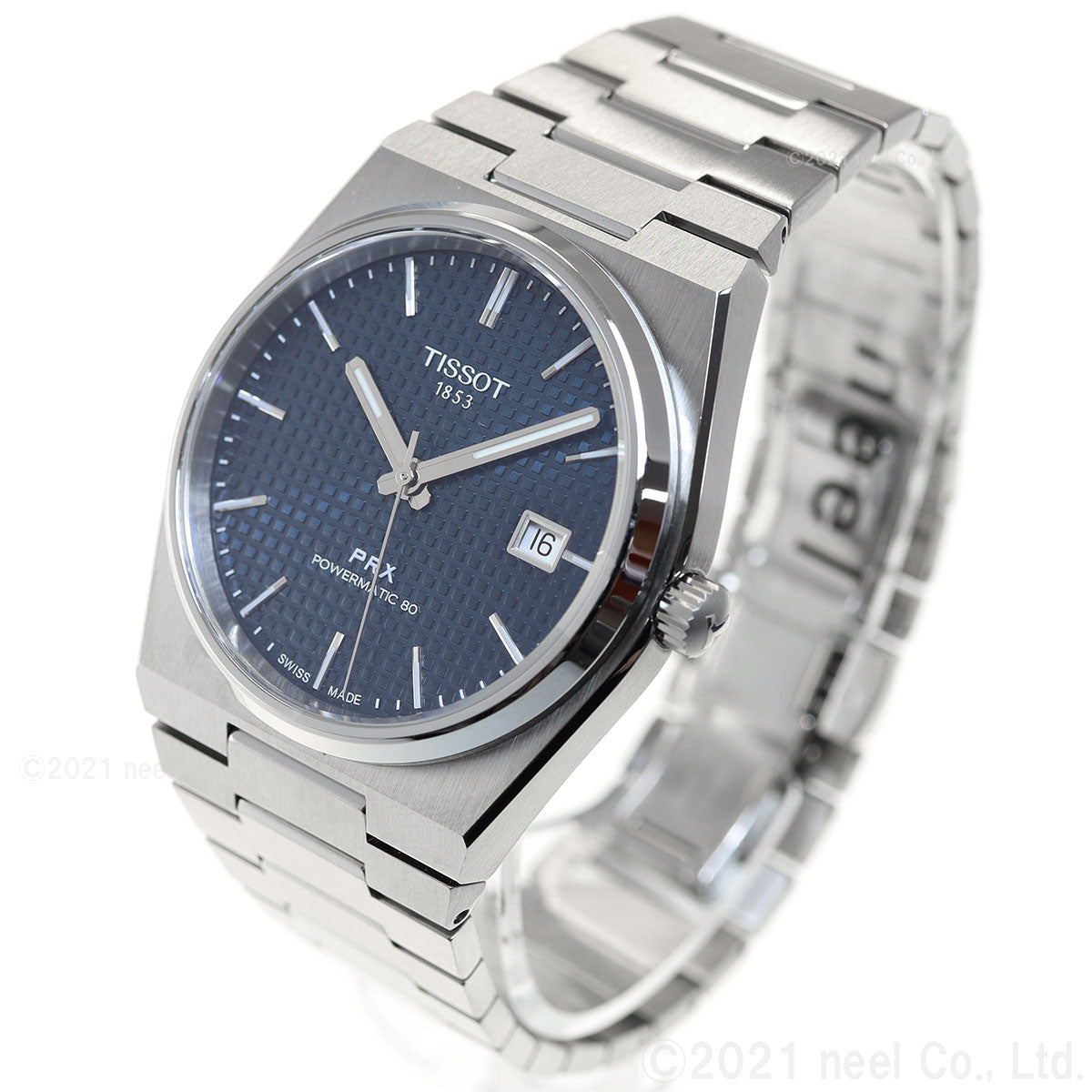 ティソ メンズ 腕時計 TISSOT PRX オートマティック 自動巻 T137.407.11.041.00 AUTOMATIC ブルー シルバー【60回分割手数料無料!】